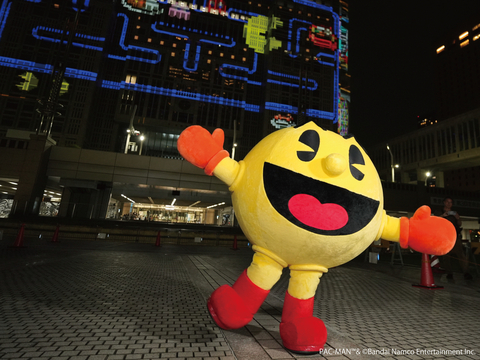 PAC-MAN eats TOKYO  </div> <p>A new work, 