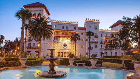 Casa Monica Resort & Spa (1888) St. Augustine, Florida. Credit: Historic Hotels of America and Casa Monica Resort & Spa.