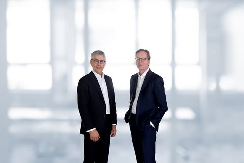 Merz Managing directors: Philip Burchard & Jörg Bergler (Photo: Business Wire)