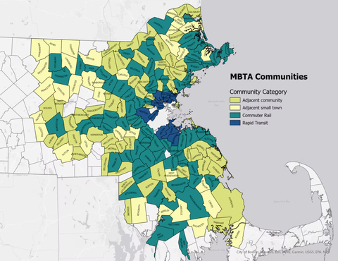 MBTA Community Acts By Category (Graphic: Business Wire)