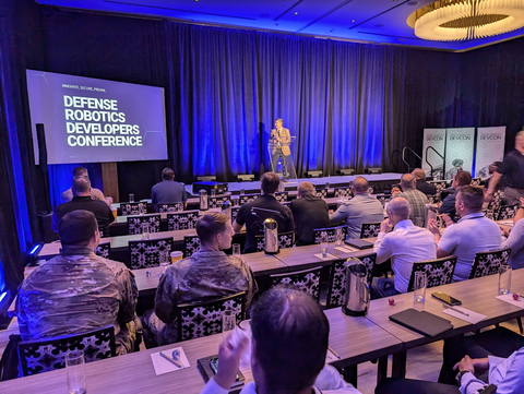 Inaugural Defense Robotics Developer Conference (DEVCON 24). (Photo: AeroVironment)