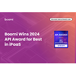  Boomi vince il 2024 API Award for Best in iPaaS