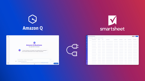 A new connector synchronizes data from Smartsheet into Amazon Q Business (Graphic: Business Wire)