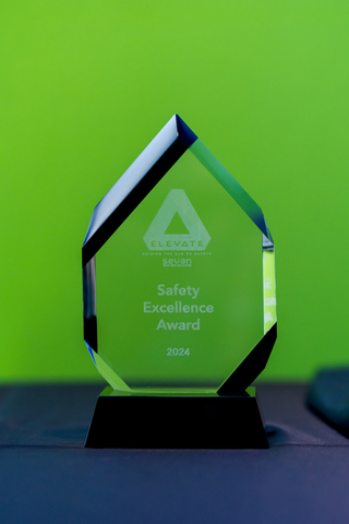 thumbnail Corvias receives the Safety Client of the Year Award from Sevan Multi-Site Solutions. (Photo: Business Wire)