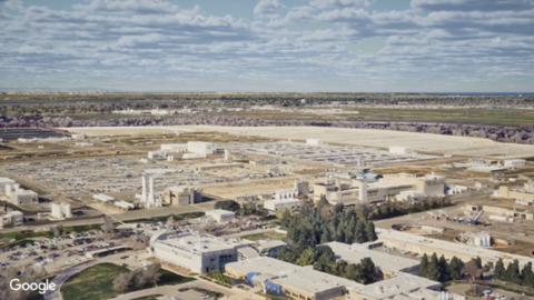 Exemple d'un écosystème de données ouvertes basé sur iTwin et permettant aux utilisateurs d'accéder à des visuels 3D Tiles Google réalistes, basés sur la technologie Cesium. (Photo : Bentley Systems)