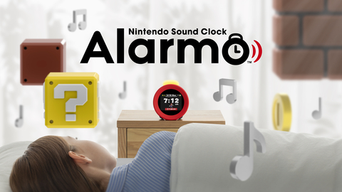 Introducing Nintendo Sound Clock: Alarmo – an interactive alarm clock designed to add some Nintendo charm to your home and your daily routine. (Graphic: Business Wire)