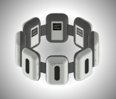 Concept image for Neuranics MMG Wristband, final design subject to change and likely to differ. (Photo: Business Wire)