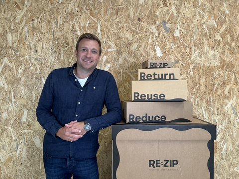 Bo Bach Boddum, CEO and founder of RE-ZIP (Photo: Business Wire)