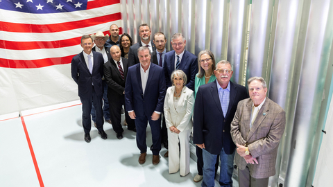 Officials and Urenco leaders at the milestone celebration at UUSA (Photo: Business Wire)