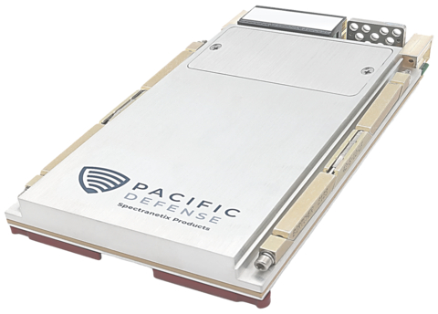 SX-620 3U OpenVPX™ MN-MIMO Plug-In Card | Pacific Defense  </div> <p>Why It Matters</p> <p>By accelerating the integration of commercial technologies, Pacific Defense ensures that U.S. and allied forces maintain the technological edge to meet modern challenges while advancing the broader SOSA/CMOSS ecosystem to drive innovation. The SX-620 enables advanced, resilient communication networks by delivering critical data and voice connectivity in contested environments.</p> <p>Designed for Resilient Communications at the Tactical Edge</p> <p>At the core of the SX-620 is the Silvus SC4400E, a 4x4 MIMO MANET radio designed to deliver high-performance tactical communications in the most demanding situations. Powered by its battle-proven MN-MIMO waveform, the SC4400E offers up to 100 Mbps data throughput, and supports a wide frequency range from 300 MHz to 6 GHz.</p> <p>With a ruggedized design and 20W native (80W effective) output power, the SC4400E stands up to harsh conditions and has the power to maintain stable links across complex and difficult terrain. This makes it an ideal solution for military and mission-critical applications. In addition to high data throughput, Silvus' proprietary MN-MIMO waveform also delivers unmatched scalability (capable of linking 550+ nodes), range, and EW resilience, ensuring seamless, reliable, high-fidelity transmission of voice, data, video, and Position Location Information (PLI) in the most contested and congested environments.</p> <p>