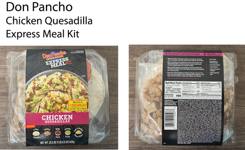 Don Pancho Chicken Quesadilla Express Meal Kit (Graphic: Business Wire)