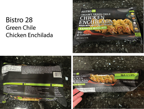 Bistro 28 Green Chile Chicken Enchilada Express Meal Kit (Graphic: Business Wire)