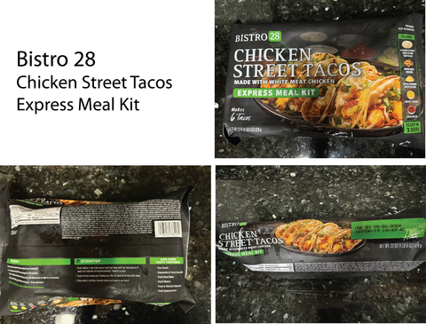 Bistro 28 Chicken Street Tacos Express Meal Kit (Graphic: Business Wire)