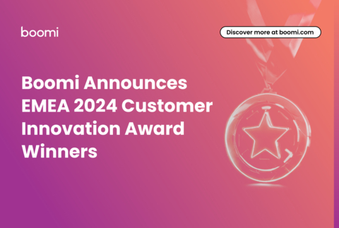 thumbnail Boomi Announces EMEA 2024 Customer Innovation Award Winners (Graphic: Business Wire)