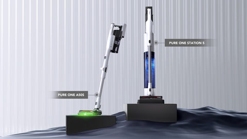 TINECO Reinvents Cordless Vacuuming with the New PURE ONE STATION 5 and PURE ONE A50S Models (Photo: Business Wire)