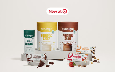 original Supergut is now available at Target and Target.com (Photo: Business Wire)