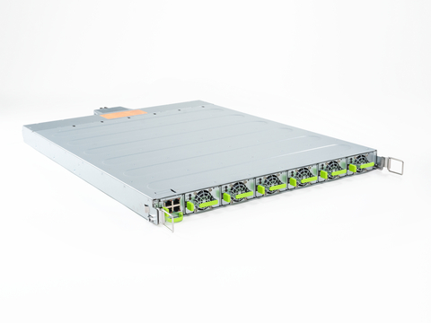 To support the substantial increased power requirements of high-density AI accelerated servers, Advanced Energy will be showcasing the ORv3 5.5kW HPR PSU and power shelf with peak efficiency nearing <percent>98%</percent>. This PSU provides a higher power factor to handle dynamic loading, easing the burden on data centers' AC power infrastructure for GPU applications. (Photo: Business Wire)