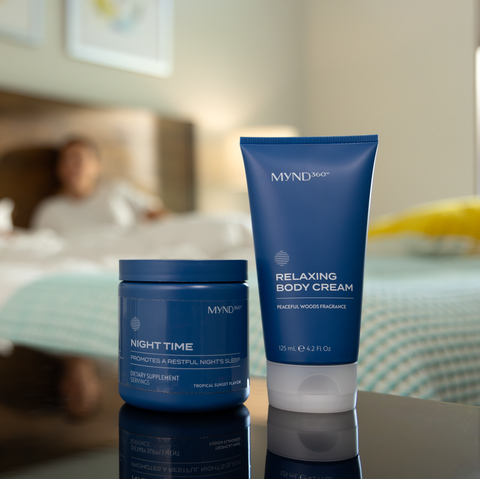 Night Time and Relaxing Body Cream support a good night’s sleep with a relaxing fragrance and magnesium. (Photo: Business Wire)