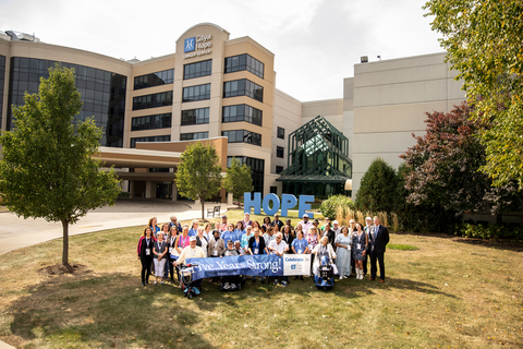 Each year, patients reaching their 5-year mark since beginning treatment at City of Hope are honored at the annual Celebrate Life® ceremony. Nearly 300 survivors were celebrated in person and virtually in 2024. Photo credit: City of Hope