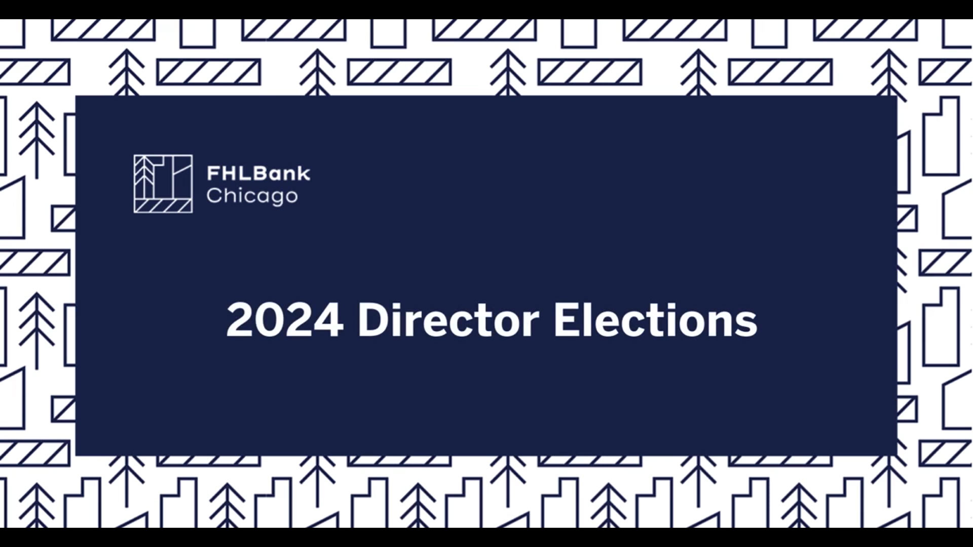 FHLBank Chicago members elected Dean A. Ahlers and re-elected Michelle L. Gross in Illinois. In Wisconsin, they re-elected Joseph Fazio III. John W. Pietrowicz was elected as independent director and Andrea L. Zopp was re-elected as public interest independent director.