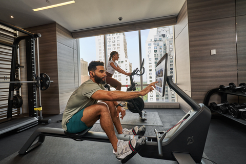 World of Hyatt becomes first loyalty program to reward its members for completing Peloton workouts on property (Photo: Business Wire)