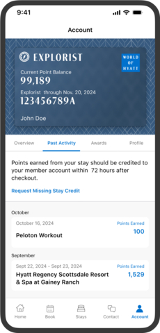 World of Hyatt and Peloton Members who link their World of Hyatt account to their Peloton member account can earn 100 Bonus Points per completed workout on up to 10 qualifying workouts of at least 20 minutes per month on Peloton equipment at participating Hyatt hotels. (Photo: Business Wire)