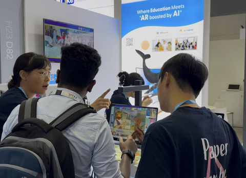 ArtygenSpace’s technology being showcased at GITEX 2024 (photo: ArtygenSpace)