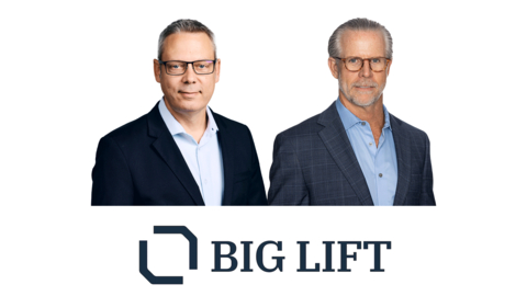 From L to R: Jason Dunigan, VP of Sales and Martin Boyd, CMO of Big Lift, LLC (Photo: Business Wire)