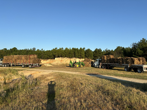 Dormie Club Donating Hay Bales for Local Farmers (Photo: Business Wire)