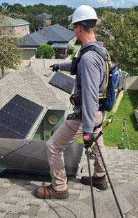 Sunnova technicians responding in the aftermath of Hurricane Milton (Photo: Business Wire)