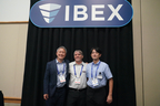 Grant Suzuki, Chief of Technology, Yamaha U.S. Marine Business Unit, Louis Doucette, Manager, Advanced Vehicles, Yamaha U.S. Marine Business Unit, and Tomoyoshi Onikata, Automotive Development Section, Yamaha Motor Company, dissected the challenges and opportunities related to hydrogen fuel storage, distribution infrastructure and regulatory requirements during IBEX 2024. (Photo: Business Wire)