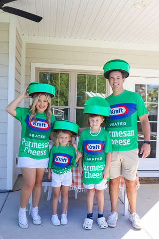 Winners will dress up and stock up on Kraft Grated Parmesan Cheese! Photo credit: Kelly Schwartz, Nashville Lifestyle Influencer @abraidedblonde