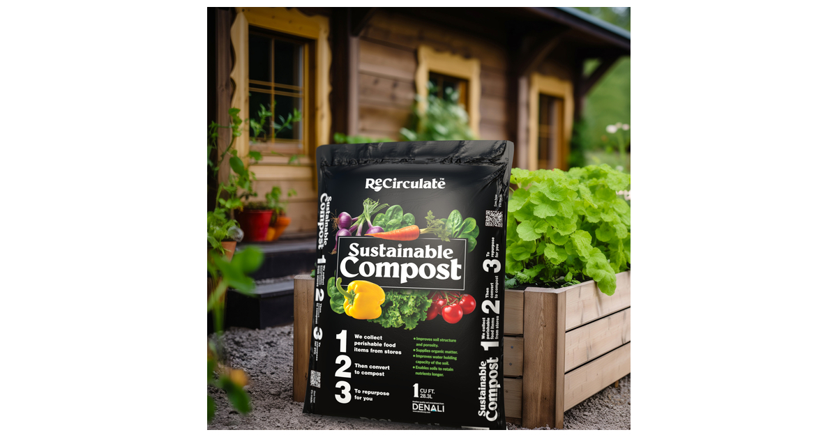 Denali Unveils EcoFriendly Potting Soil and Compost Made From Food