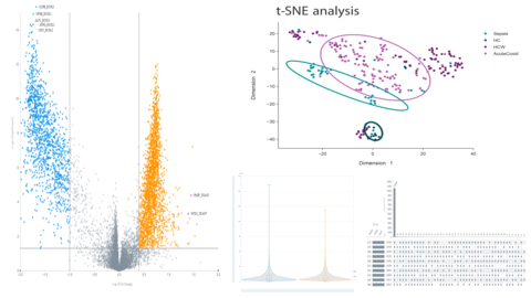 Visualization and statistical analysis of 4D-Multiomics data from MetaboScape® (Graphic: Business Wire)