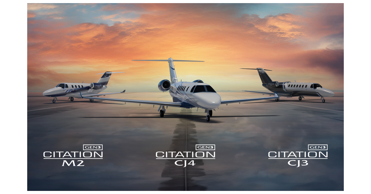 O futuro do voo chegou com o lançamento da próxima geração de jatos executivos Cessna Citation