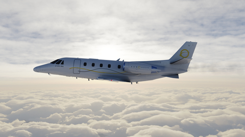 Starlink high-speed internet solution now available for installation at Textron Aviation Service Centers for Beechcraft King Air B200/300 and Cessna Citation 560XL series aircraft (Photo: AeroMech)