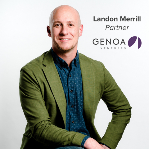 Landon Merrill is the newest Investment Partner at Genoa Ventures, where he brings exceptional skills in defining a market-driven roadmap for early-stage company success to evaluating and supporting Genoa portfolio investments. Merrill holds a Bachelor of Science degree from Connecticut College and a Master of Science in Genetics from the University of Massachusetts Boston. Early in his career, he helped establish an NGS sequencing core for Harvard Partners Center for Personalized Genomic Medicine. He later joined GlaxoSmithKline to lead technology and process development for their encoded library technology platform. As a founding team member of 10x Genomics, Merrill played a critical role in translating early concepts into market-ready products, overseeing the launch of the GemCode and Chromium platforms that catapulted 10x Genomics into a billion-dollar brand. www.genoavc.com (Photo: Business Wire)