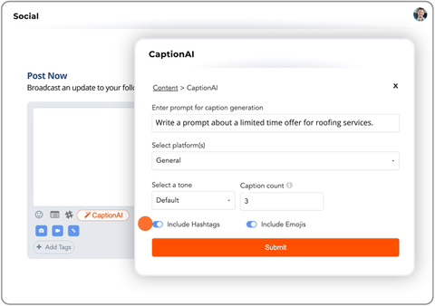 Finding the bandwidth for content creation can be hard for small businesses. Thryv's new social media management tool seamlessly delivers AI into the hands of small business owners so they can quickly and easily create and customize social media posts. (Graphic: Business Wire)