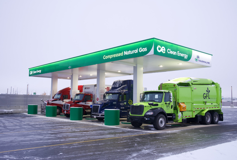 original Tourmaline and Clean Energy CNG Calgary Station Opening (Photo: Business Wire)