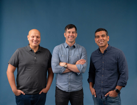 Infinity Ventures founders: Mario Ruiz, Jeremy Jonker, and Jay Ganatra. (Photo: Business Wire)