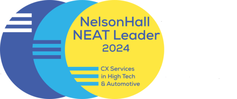 TELUS Digital has been named a 'Leader' in the NelsonHall NEAT Vendor Evaluation for CX Services in High Tech & Automotive. (Graphic: Business Wire)