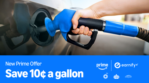 Fuel savings now comes with Prime membership. (Graphic: Business Wire)