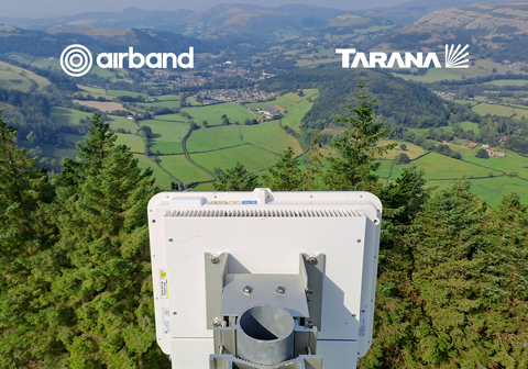 original Airband, the United Kingdom’s largest wireless internet service provider, and Tarana, creator of next-generation fixed wireless access (ngFWA) broadband technology, today announced their partnership to bring reliable, high-speed internet to 265,000 homes and businesses not reachable with fiber. (Photo: Business Wire)