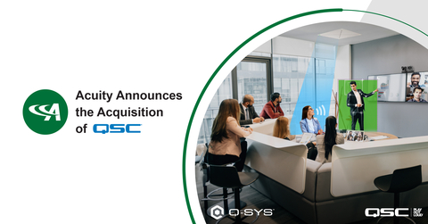 Acuity announces the acquisition of QSC (Graphic: Business Wire)