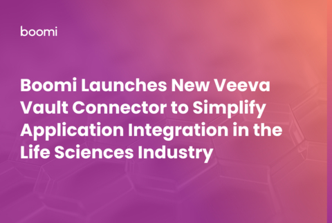 original Boomi Launches New Veeva Vault Connector to Simplify Application Integration in the Life Sciences Industry (Graphic: Business Wire)