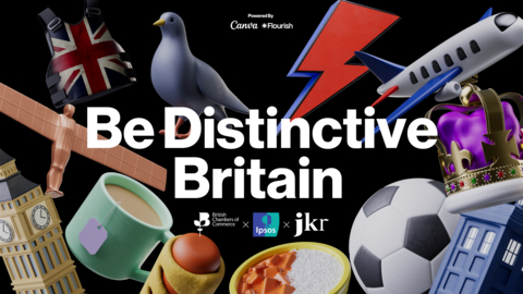 original JKR, Ipsos, and the BCC's “Be Distinctive Britain” report explores what sets Brand Britain apart today and how this distinctiveness shapes its brands, businesses, and people. (Graphic: Business Wire)