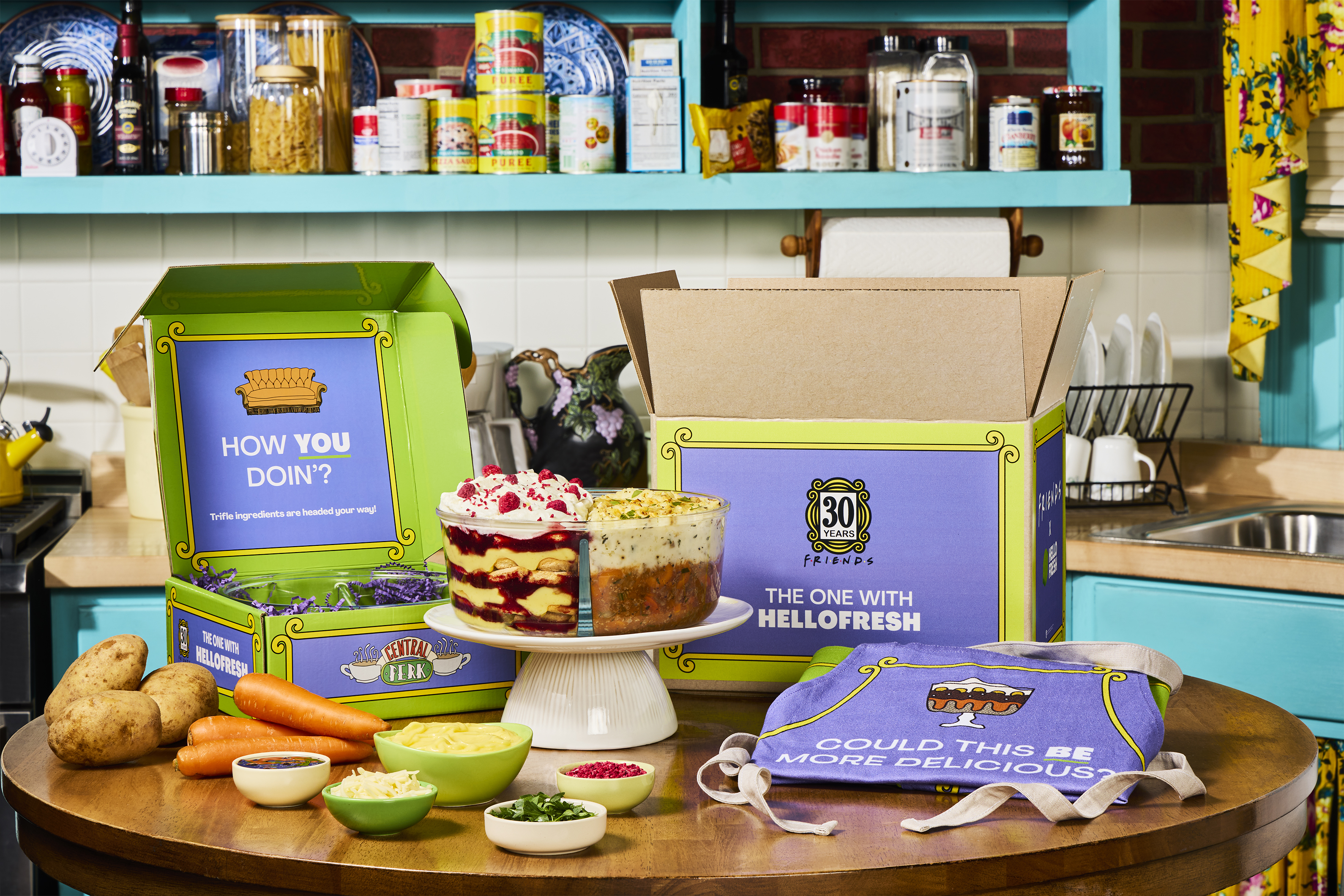 HelloFresh Brings to Life Rachel Green&rsquo;s Trifle Meal Kits for 