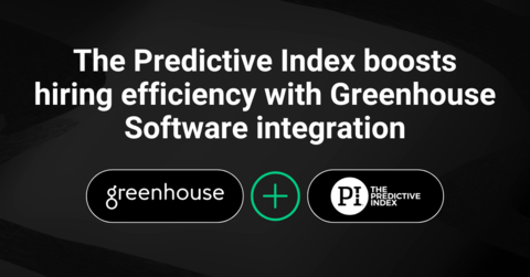 The Predictive Index boosts hiring efficiency with Greenhouse Software integration (Graphic: Business Wire)