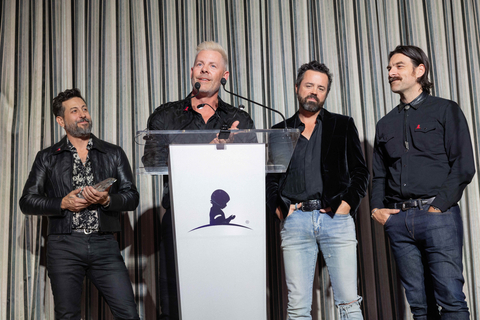 Old Dominion receiving the 2024 Angels Among Us award at Country Cares for St. Jude Kids®  (Photo: Business Wire)