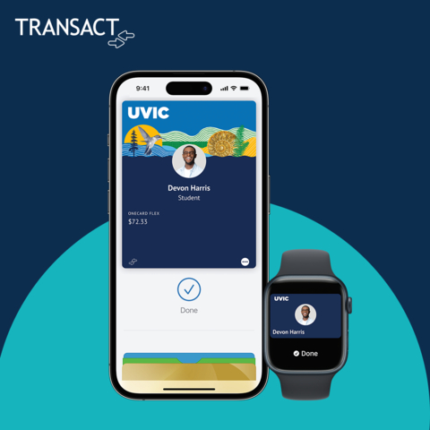 Transact Campus Expands Across Canada with University of Victoria’s Mobile Credential Launch (Graphic: Business Wire)